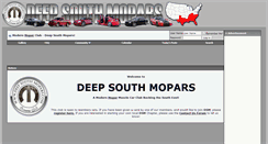 Desktop Screenshot of deepsouthmopars.com